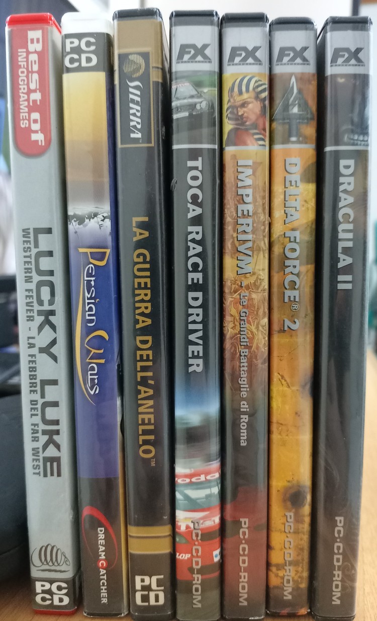 Giochi vecchi per pc con CD